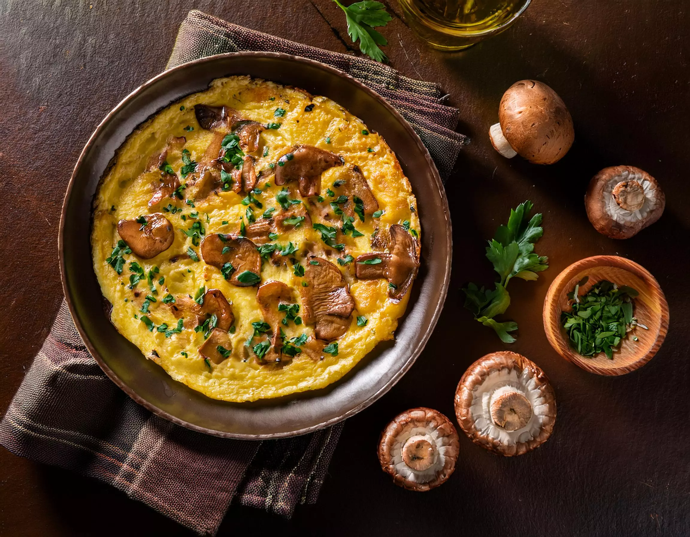 OMELETTE AUX CÈPES - Recette