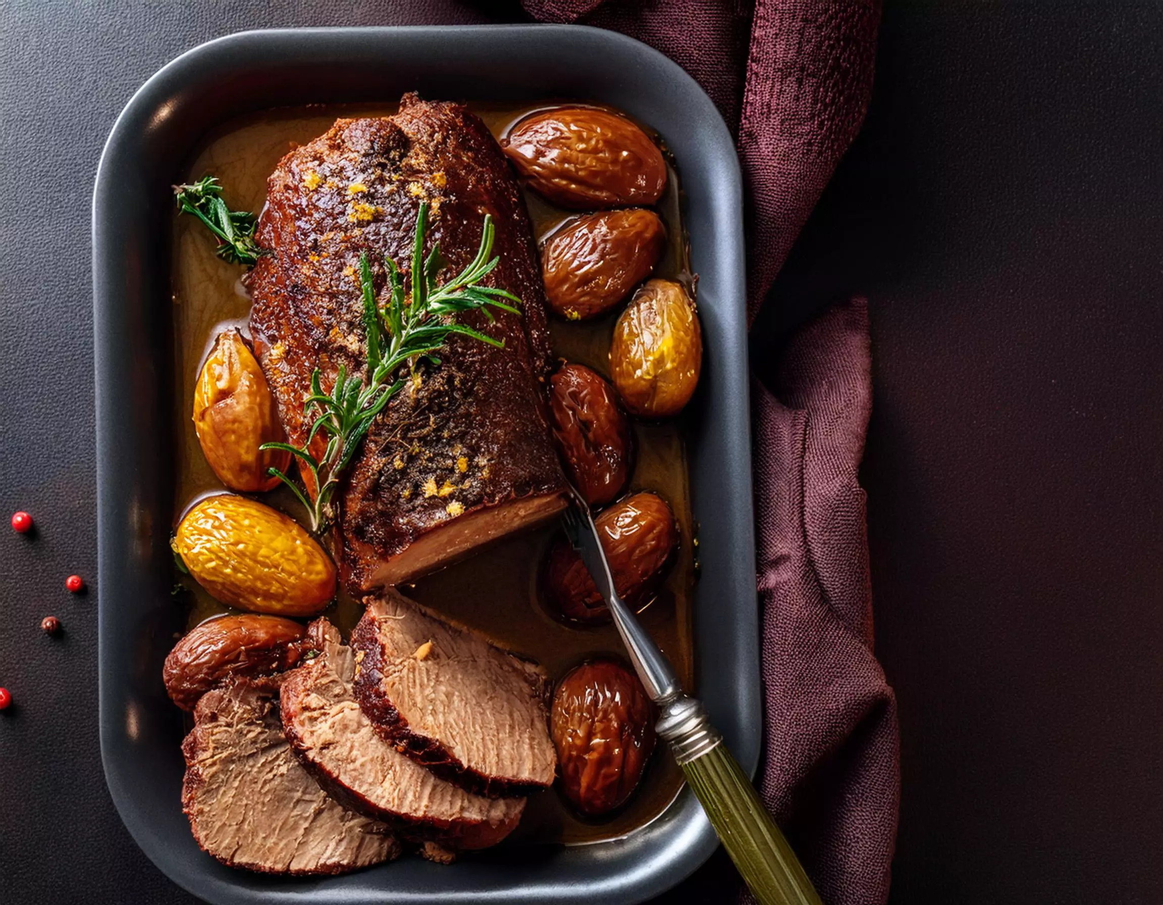 RÔTI DE VEAU DANS UN PLAT - Recette